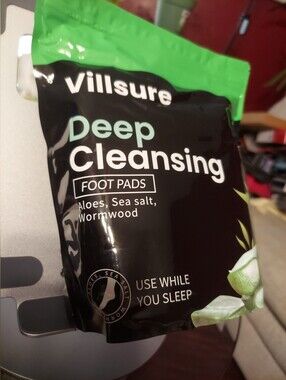 Deep Cleansing Foot Pads - Green/Black